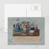 Carte Postale Club patriotique féminin (Devant / Derrière)