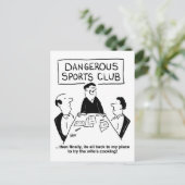 Carte Postale Club sportif dangereux (Debout devant)