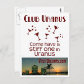 Carte Postale Club Uranus (Devant / Derrière)