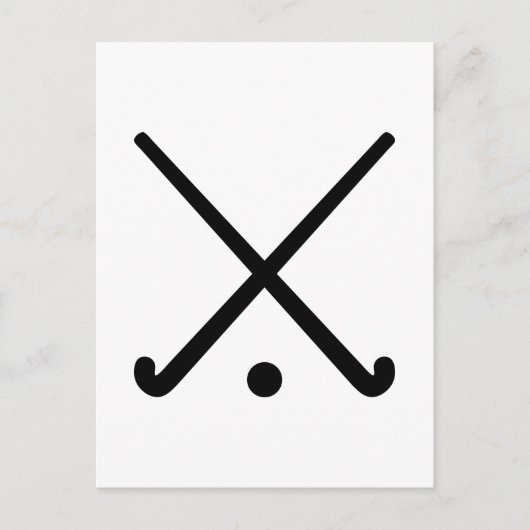 Carte Postale Clubs de hockey sur gazon (Devant)