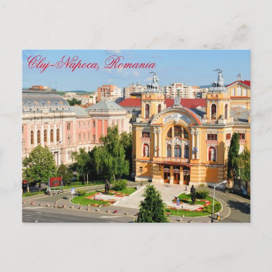 Carte Postale Cluj-Napoca, Roumanie (Devant)