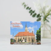 Carte Postale Cluj Napoca, Roumanie (Debout devant)