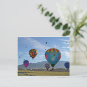 Carte Postale Cluster de ballons (Debout devant)