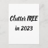 Carte Postale Clutter FREE en 2023 - Self Care! (Devant)