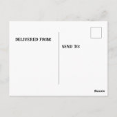 Carte Postale Clydesdale (Dos)