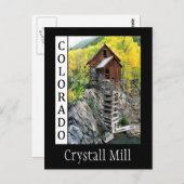 Carte Postale cm, Crystall Mill (Devant / Derrière)