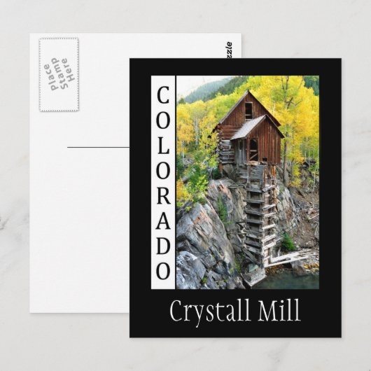 Carte Postale cm, Crystall Mill (Devant / Derrière)