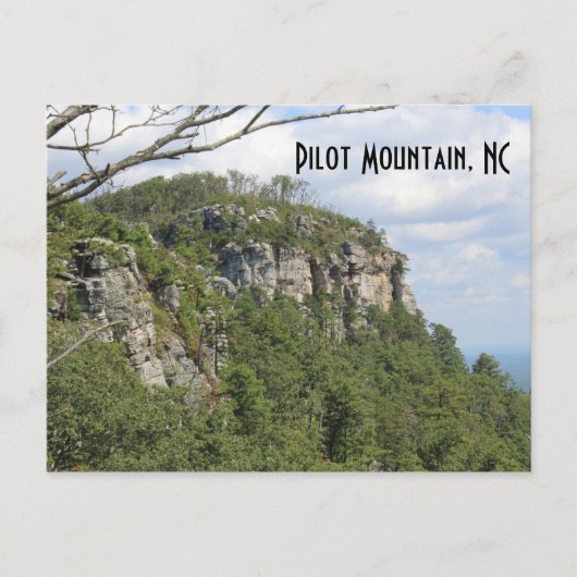 Carte postale CN Pilot Mountain pour les gardiens  (Devant)