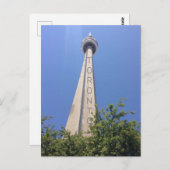 Carte postale CN Tower Toronto (Devant / Derrière)