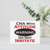 Carte Postale CNA Avec Attitude (Debout devant)