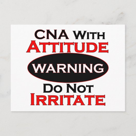 Carte Postale CNA Avec Attitude (Devant)