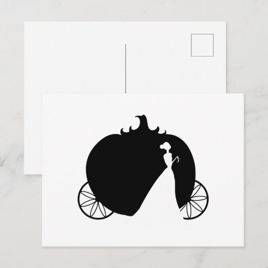 Carte Postale Coach Cendrillon (Devant / Derrière)