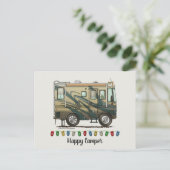Carte Postale Coach Home Motorhome (Debout devant)