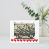 Carte Postale Coach Home Motorhome (Debout devant)