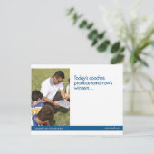 Carte postale Coaching Sports (Debout devant)
