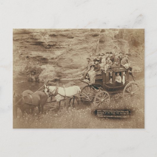 Carte postale Coaching Tallyho (Devant)