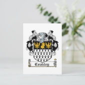 Carte Postale Coakley Family Crest (Debout devant)