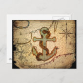 Carte Postale Coastal Beach (Devant / Derrière)