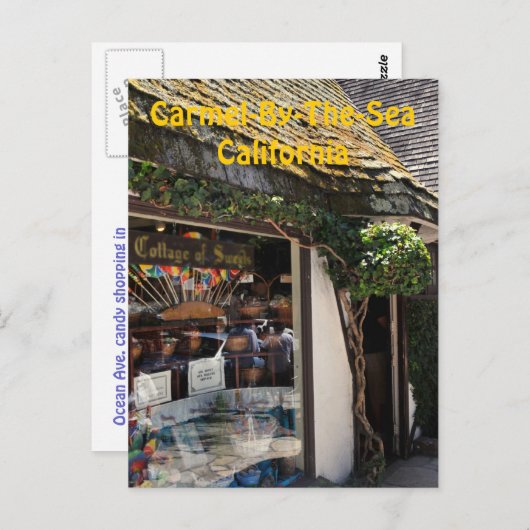 Carte postale Coastal Candy Store (Devant / Derrière)
