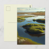 Carte Postale Coastal tranquillité (Devant / Derrière)