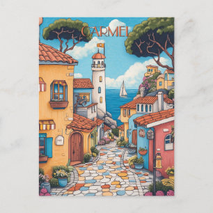 Carte Postale Coastal Village Charm Carmel Californie