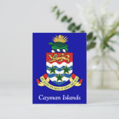 Carte Postale Coat of arms of the Cayman Islands (Debout devant)