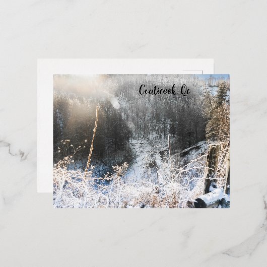 Carte postale Coaticook, Qc (Recto/Verso)