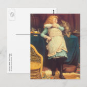 Carte Postale Coaxer mieux que Teasing Charles Burton Barber (Devant / Derrière)