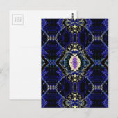 Carte Postale Cobalt broché (Devant / Derrière)