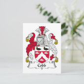 Carte Postale Cobb Family Crest (Debout devant)