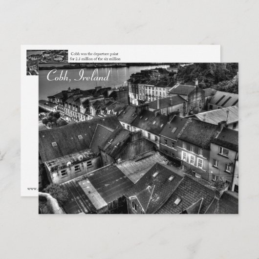Carte Postale Cobh, Irlande (Devant / Derrière)