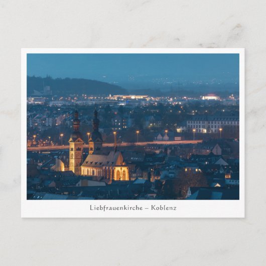 Carte Postale Coblence Allemagne (Devant)