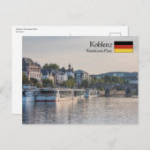 Carte Postale Coblence Allemagne (Devant / Derrière)