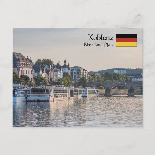 Carte Postale Coblence Allemagne (Devant)