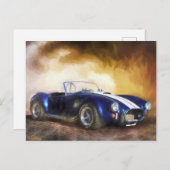 Carte Postale Cobra Car STRIKER FANG (Devant / Derrière)