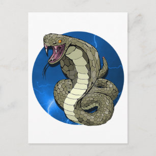 Carte Postale Cobra Lightning