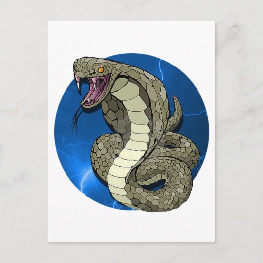 Carte Postale Cobra Lightning (Devant)