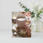 Carte Postale Coca d'automne rustique saisonnier & feuille encor (Debout devant)