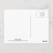 Carte Postale Coccinea de Schizostylis (lis de Kaffir) (Dos)