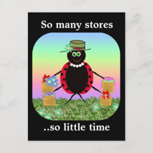 Carte Postale Coccinelle