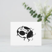 Carte Postale Coccinelle- (Debout devant)
