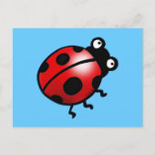 Carte Postale Coccinelle (Devant)