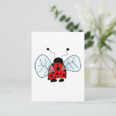 Carte Postale Coccinelle (Debout devant)
