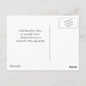 Carte Postale Coccinelle et fleurs (Dos)