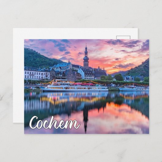 Carte Postale Cochem, Allemagne (Devant / Derrière)