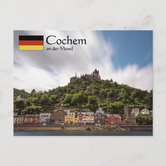 Carte Postale Cochem Allemagne (Devant)