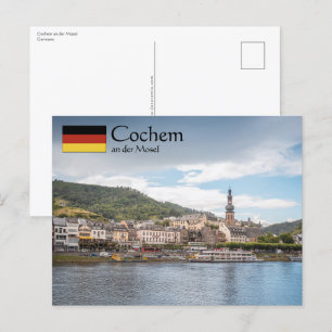 Carte Postale Cochem Allemagne
