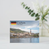 Carte Postale Cochem Allemagne (Debout devant)