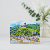 Carte Postale Cochem Castle, Germany (Debout devant)