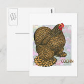 Carte Postale Cochin :  Hen doré (Devant / Derrière)